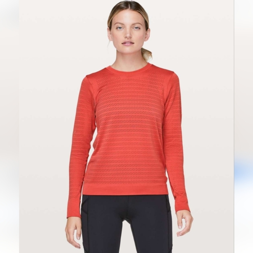 Lululemon Breeze,long‎ sleeve tee,shirt ,top,6